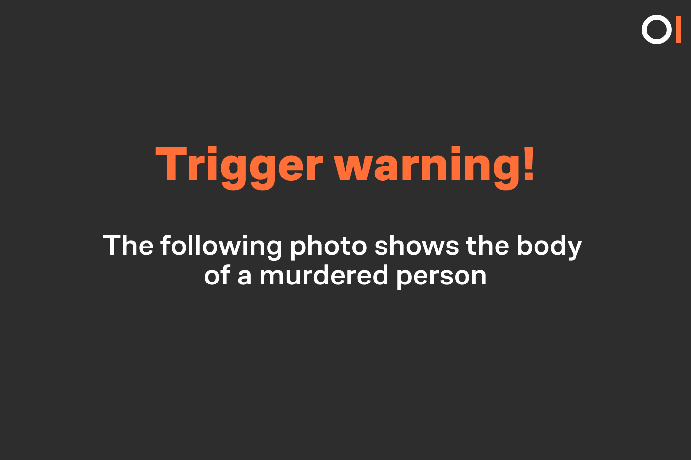 Trigger warning