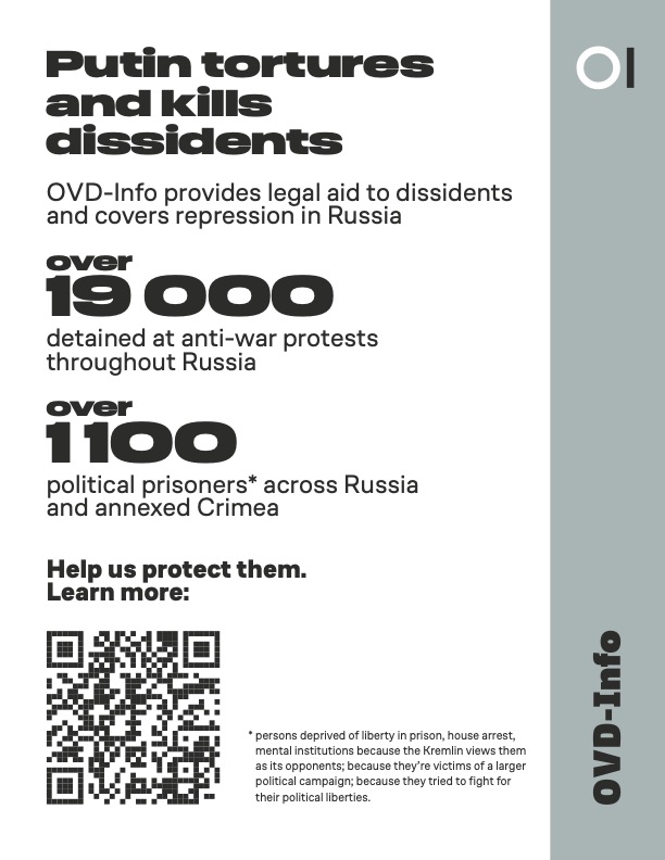 Putin tortures and kills dissidents